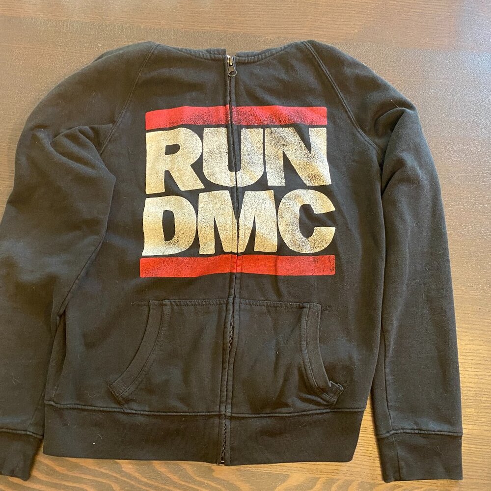 Girls RUN DMC Full Zip Hoodie - Size Large 11/13